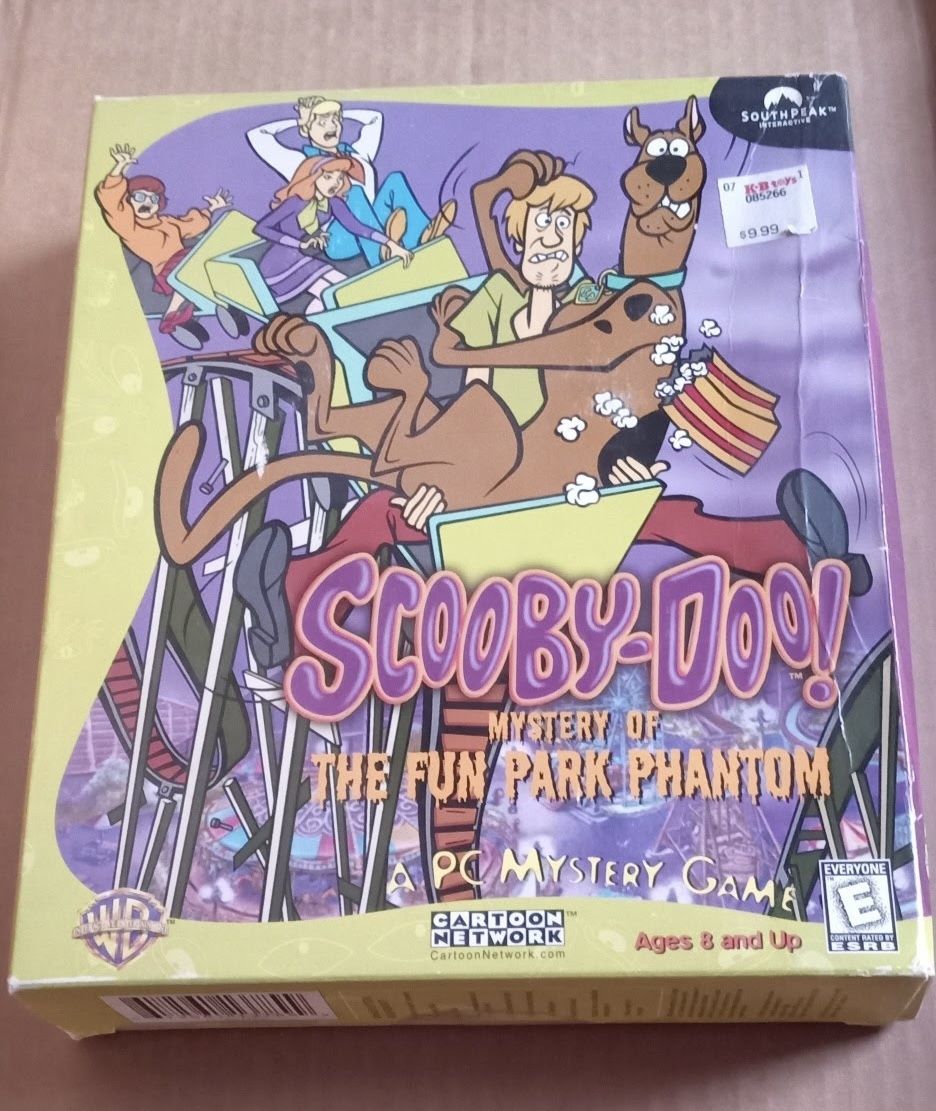 scooby doo mystery fun park phantom pc 1999