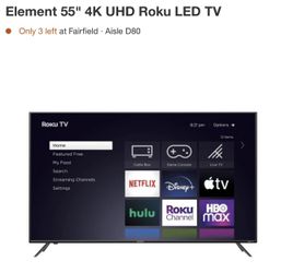 Element 55” TV
