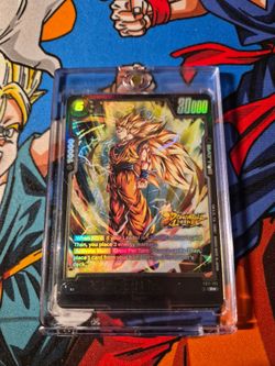 Goku DBZ Card