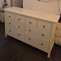 Ikea Hemnes 8 Drawer White Dresser