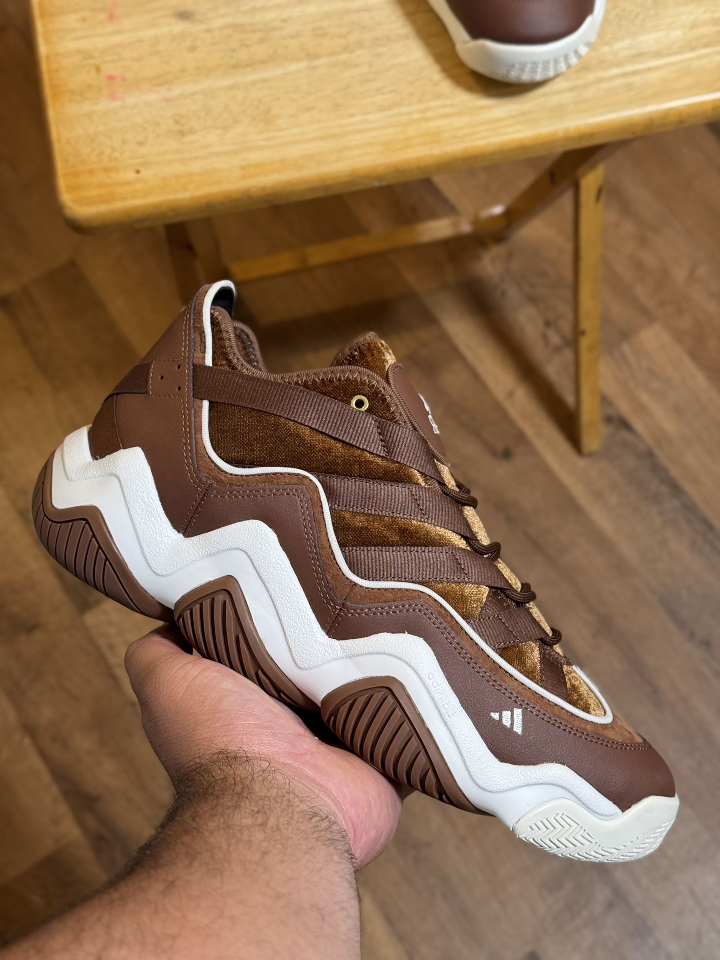 Adidas Top Ten 2010 “Brown Velour” Men’s Size 12