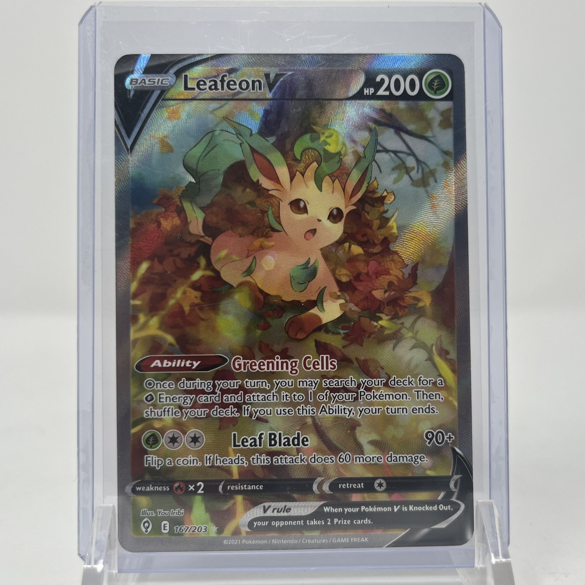 leafeon v pokemon card value - Crown Zenith Pokmon shuffle your deck Leafeon #5 Prices | Pokemon