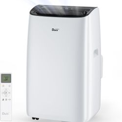 DuraComfort Portable Air Conditioners, 14000 BTU(ASHRAE) /10400 BTU (SACC), Dehumidifier, Cooling Fan, AC for Room,450 Sq.Ft