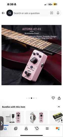AITONE Modulation Pedal for Electric Guitar