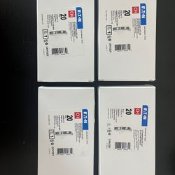 4X - Eaton CH Cutler Hammer 20 Amp 1-Pole Dual Function Breakers w/ Neutral Tail