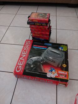 Sega 15 games 3 contollers