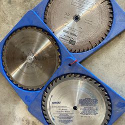 10” saw blades (7)