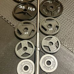 Plates: 25s, 10s and 2.5s Brand New in Box. The rest reconditioned in new condition.