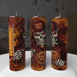 Washington Commanders Football Tumbler 