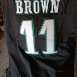 AJ Brown Authentic Eagles Jersey 