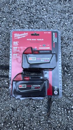 Milwaukee M18 batteries