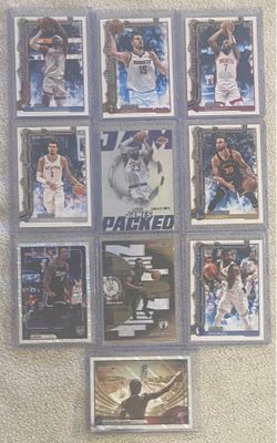 10 NBA Card Lot - MVP’s, All Stars, Etc. - Lebron James, Stephen Curry, Victor Wembanyama, Shai Gilgeous-Alexander, Nikola Jokic, Kevin Durant, Kyrie