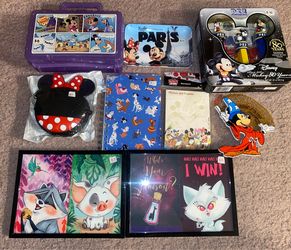 Lot Disney Collectibles Pez Stationary Prints Price as Marked or $40 For all