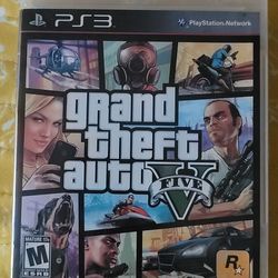 Grand Theft Auto V Five (Sony PlayStation 3, 2013)