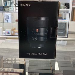 Sony FE 135 Mm F1.8 GM Lens 