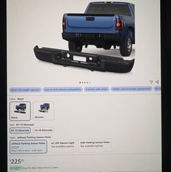 GMC Rear Bumper