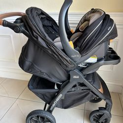 Chicco Bravo Primo + KeyFit 35 Travel System – Stroller + Infant Car Seat
