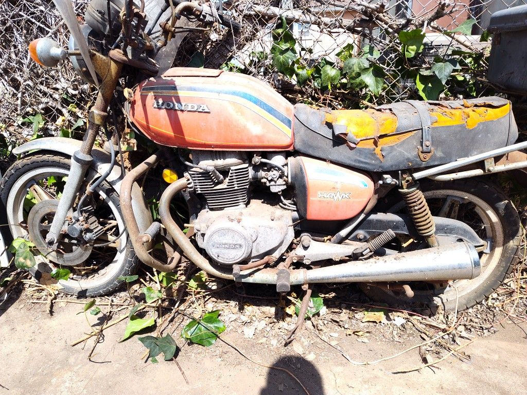 1978 Honda Hawk Motorcycle