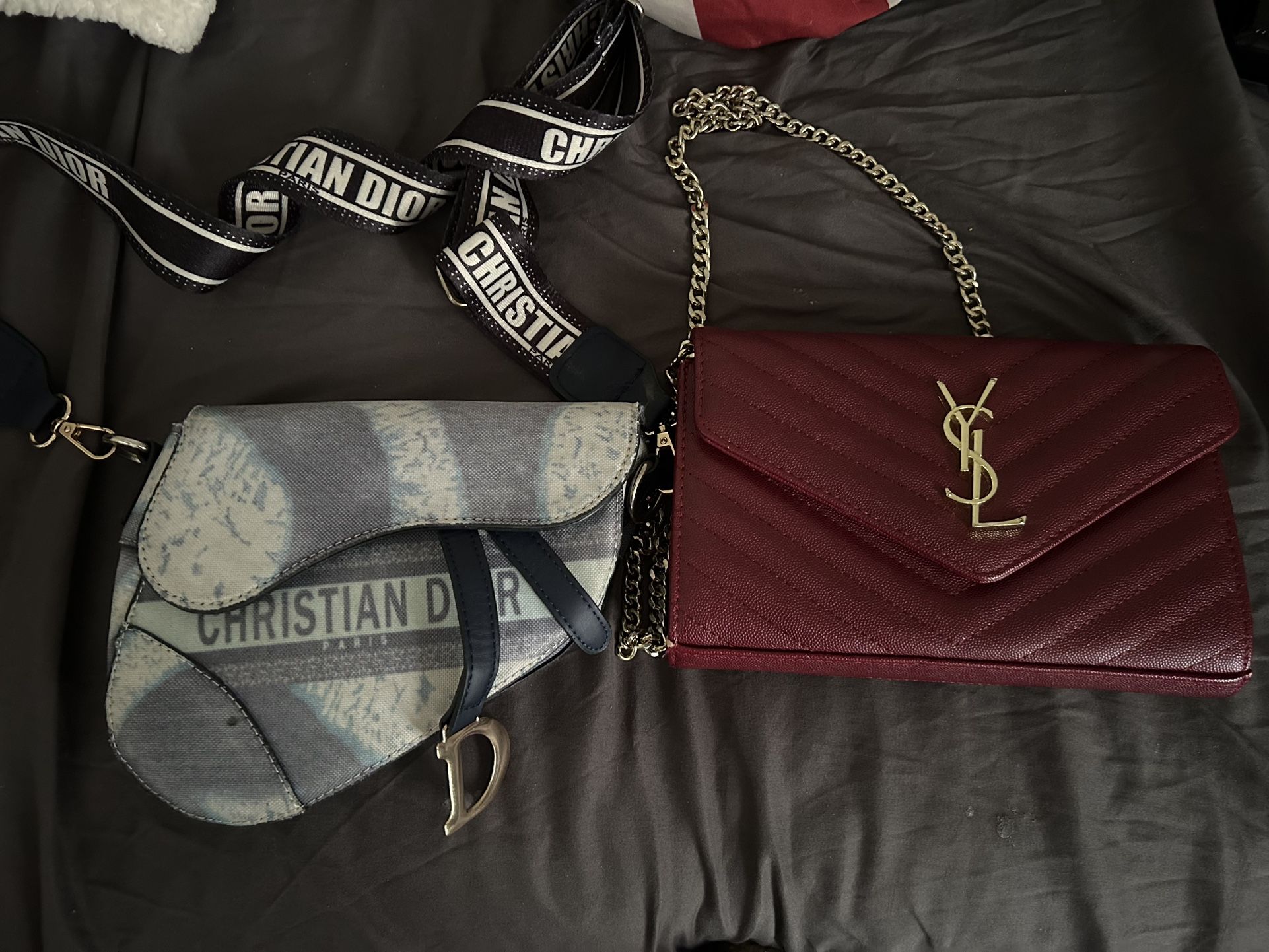 Christian Dior and YSL Purses