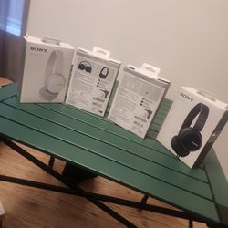 Sony Headphones Set Of 4 $50/Individual $15