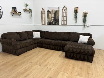Brown Sectional Couch Free Delivery
