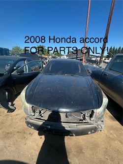 2008 Honda Accord FOR PARTS ONLY!