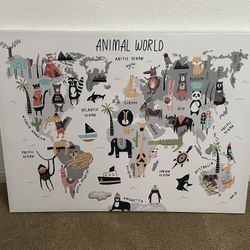 Animal World Wall Art