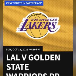 Lakers Preseason Games And Tix In General