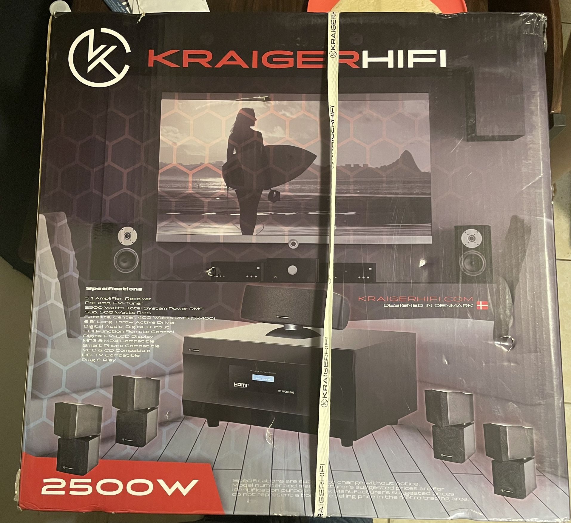 Krager HiFi Surround Sound System