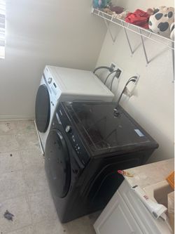 Samsung washer and gas dryer
