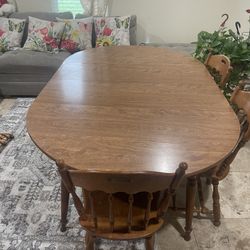 Solid Wood Table