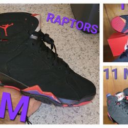 💎Jordan 7 Retro "Raptors"!💎 Size 11! $200 OBO