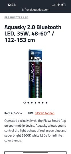 Aquasky 2.0 Bluetooth LED, 35W, 48-60" / 122-153 cm