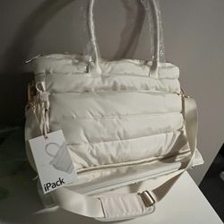 Large puffy tote