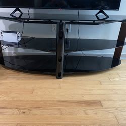 Glass TV Console