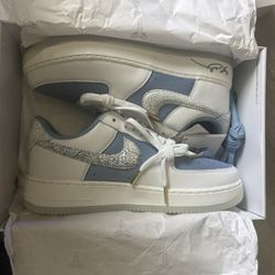 Nike Kobe Air Force One Protro Work Blue 11