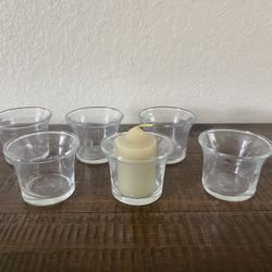 Votive Candle Holders (set of 6)