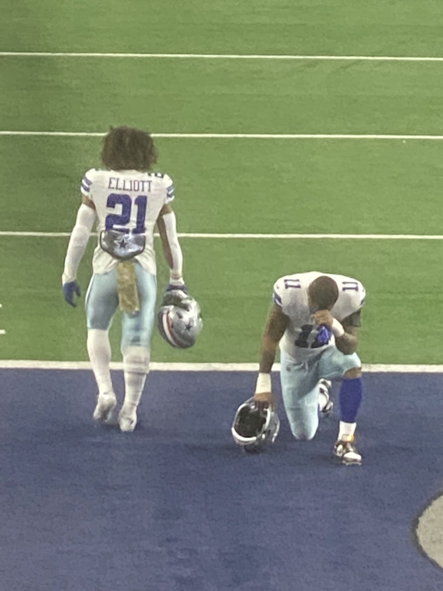 2 Dallas Cowboys Vs Houston Texans Lower level 5 Rows Up