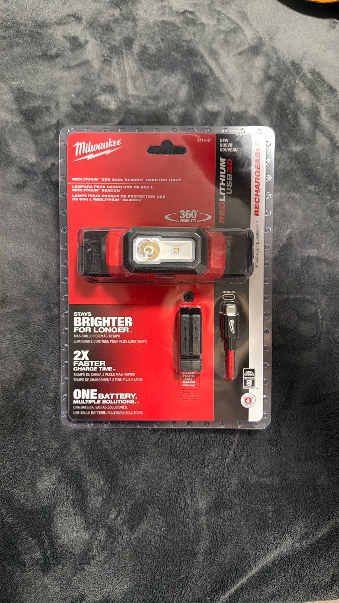 Milwaukee Hard hat Light