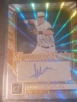 Donruss signature series...Sammy Stafura Auto.