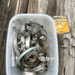 Hose Clamps / Sm - Med - Large 