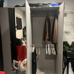 2 Side By Side Mirror Closets 