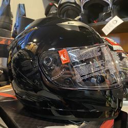 Helmet New Black Dot Motorcycle Helmet $90 On Sale