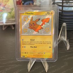 Pokemon Paldean Fates Pikachu #131