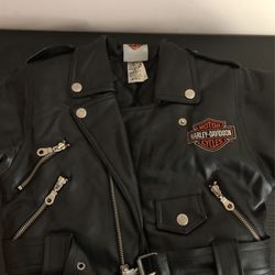 Kids Harley Davidson Leather Jacket