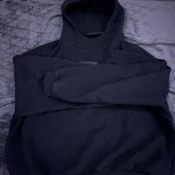 Black Essentials Hoodie