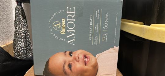 Pampers Amore Size 3 Diapers 66 Count