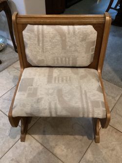 Storage chair - FREE - pick up only