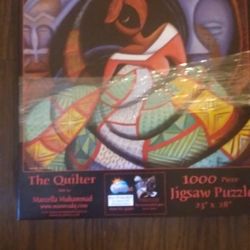 The Quilter Jigsaw Puzzle Marcella Muhammad 
