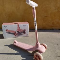Bird Birdie 3 Wheel Kick Scooter Pink 
